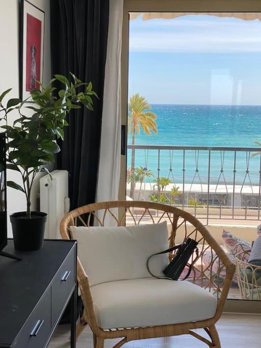 Le Garavan-Vue Mer-Plage-Clim-Terrasse Mentona Zewnętrze zdjęcie