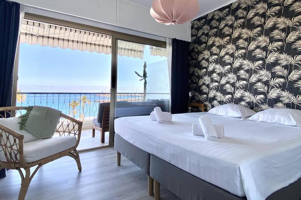 Le Garavan-Vue Mer-Plage-Clim-Terrasse Mentona Zewnętrze zdjęcie